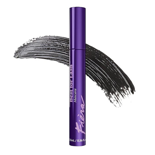 Best for Lash™ Mascara for Women Over 40 – Volumizing, Lengthening & Lifting Peptide Mascara with Vitamin B5 – Smudge-Proof, Flake-Resistant, Gentle Washable Formula, Black