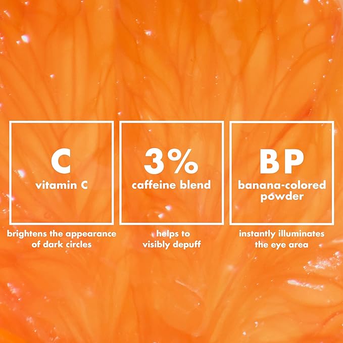 e.l.f. SKIN Bright + Brew-tiful Eye Cream, Helps Brighten Appearance Of Undereye Dark Circles & Repair Puffiness, Vegan & Cruelty-Free