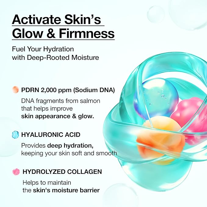 ANUA PDRN Collagen Glow Facial Serum Spray,Texture Revive Spray, Easy&Quick for Glass Skin,Early Plumpness & Hydrating,Firming for Rejuvenating Skin,Reverse Micelle Structure (30ml(1.01fl.oz))