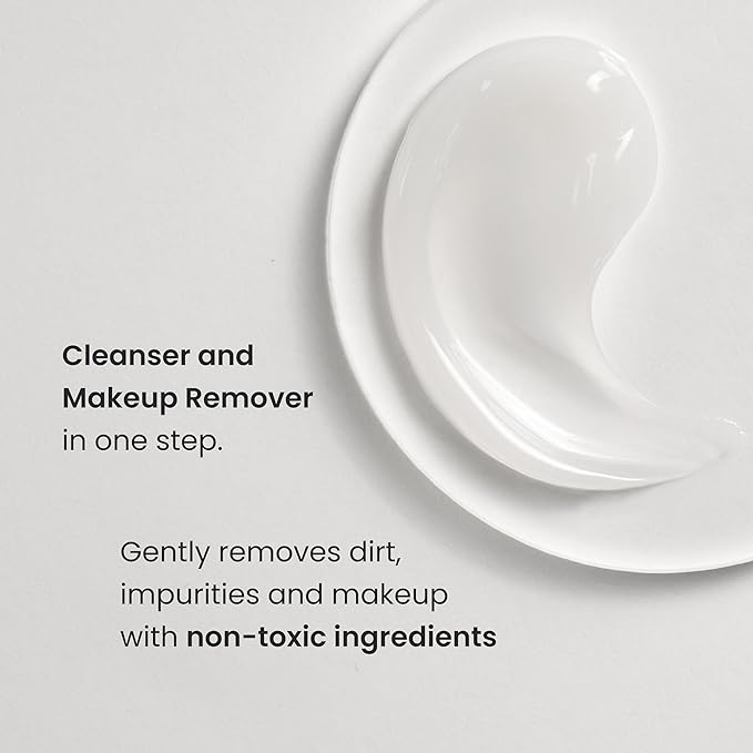 The Spa Dr. 2 in 1 Cleanser and Makeup Remover: Dual action, clear and clean in one step - 30 day supply - Perfectly pH Balanced - Natural & Organic Skin Care - 75ML/ 2.536 Fl. Oz.