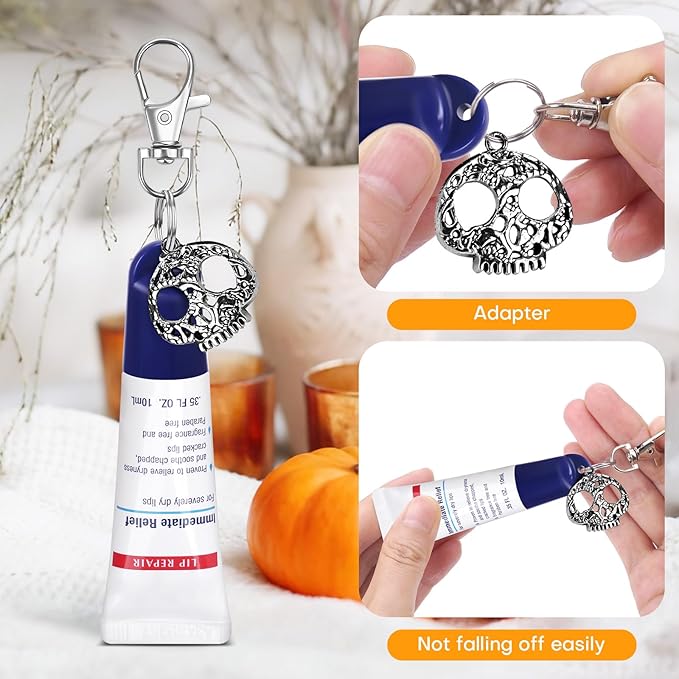 2 Pcs Keychain Holder for Aquaphor Lip Repair- Polypropylene Cap Accessory - Fit Lip Balm Keychain
