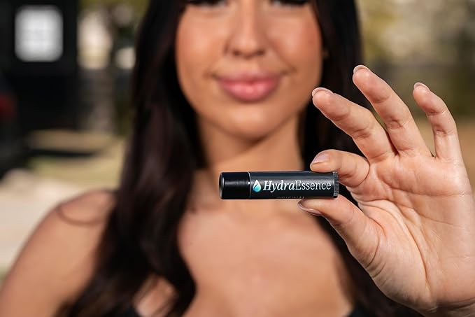 Peppermint Lip Balm 4-Pack | 7 Natural Ingredients | Beeswax Shea Butter | Moisturizing Lip Care for Dry Cracked Lips | Cooling Mint Flavor | Made in USA