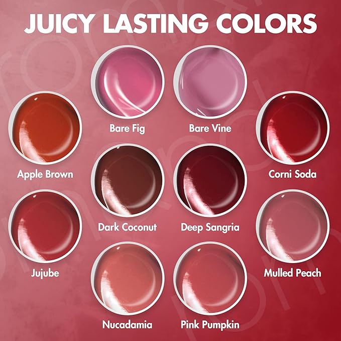 rom&nd Juicy Lasting Tint #16 Corni Soda - Long-Lasting Lip Gloss, Lipstick & Stain in One | Moisturizing, Non-Sticky, Vibrant Korean Lip Makeup