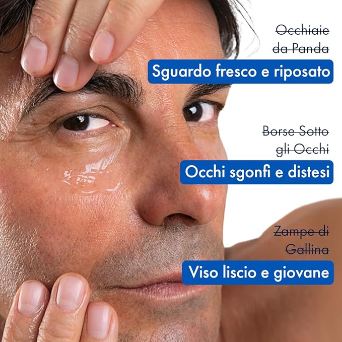 Eye Cream – Anti-Puffiness, Dark Circles & Wrinkles Treatment with Hyaluronic Acid, Caffeine and Argireline – Refreshing and Rested Look – 0.5 fl oz