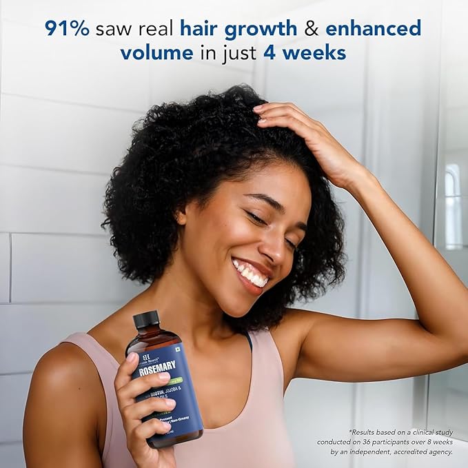 Botanic Hearth Hair Oil for Hair Growth | Rosemary Oil for Hair Growth with Biotin, Castor & Jojoba | Scalp Oil & Dry Scalp Treatment | Color Safe | All Hair Types| 2 Fl Oz
