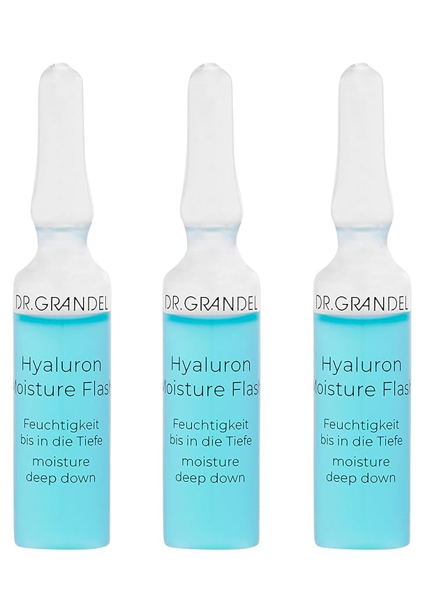 DR. GRANDEL Hyaluron Moisture Flash Ampoules I moisture deep down for a freshness boost