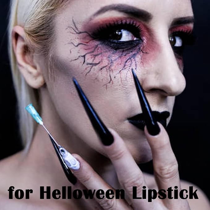 MEICOLY 3Pcs Black Face Body Paint Stick,Face Paint for Cat Halloween Zombie Skull Skeleton Clown Cosplay Makeup,Body Paint for Adults and Kids,Waterproof Eye Black Baseball/Softball/Football