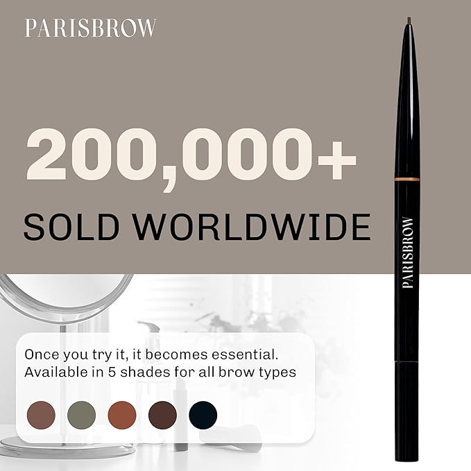 PARISBROW Slim Brow Pencil 03/Terracotta Brown Eyebrow