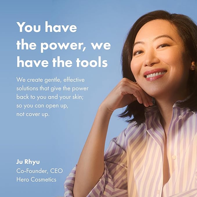 Hero Cosmetics Rescue Balm (New Formula)-The Post-Blemish Cream to Boost Hydration and Improve the Look of Post-Blemish Marks. Derm-Tested. New Formula. Won’t Clog Pores. 15mL