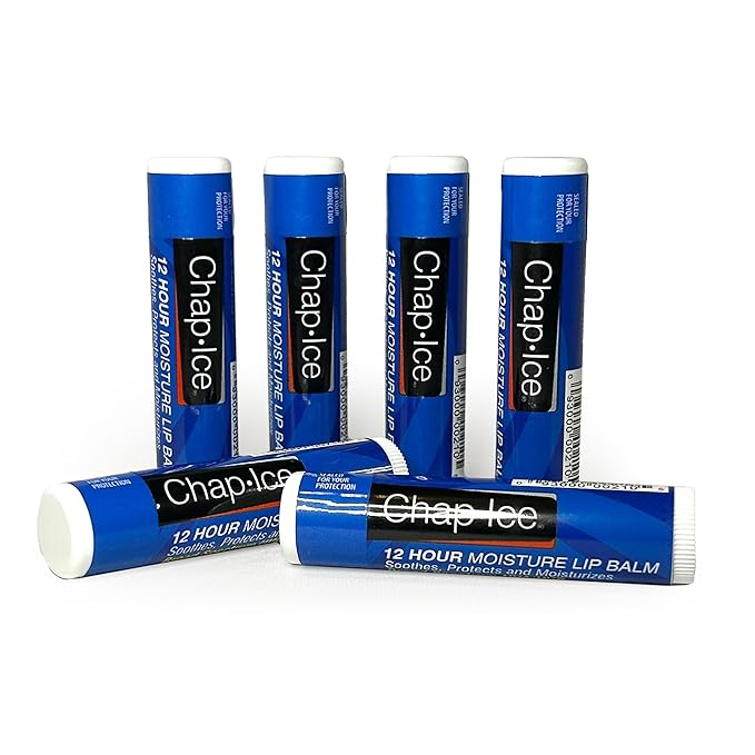 Moisturizing Lip Balm SPF 15 – 6 Pack Lip Balm Sticks, Hydrating & Protective Formula