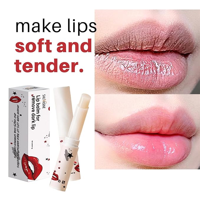 Lip Balm for Dark Lips, Moisturizing Repair Stick, 0.17 Oz, Pack of 2