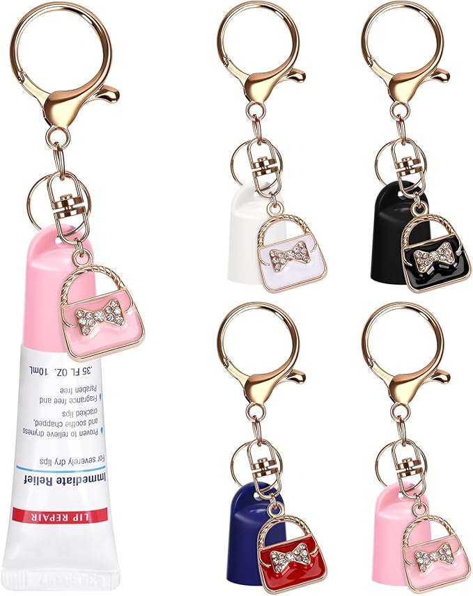 2 Pcs Keychain Holder for Aquaphor Lip Repair- Polypropylene Cap Accessory - Fit Lip Balm Keychain