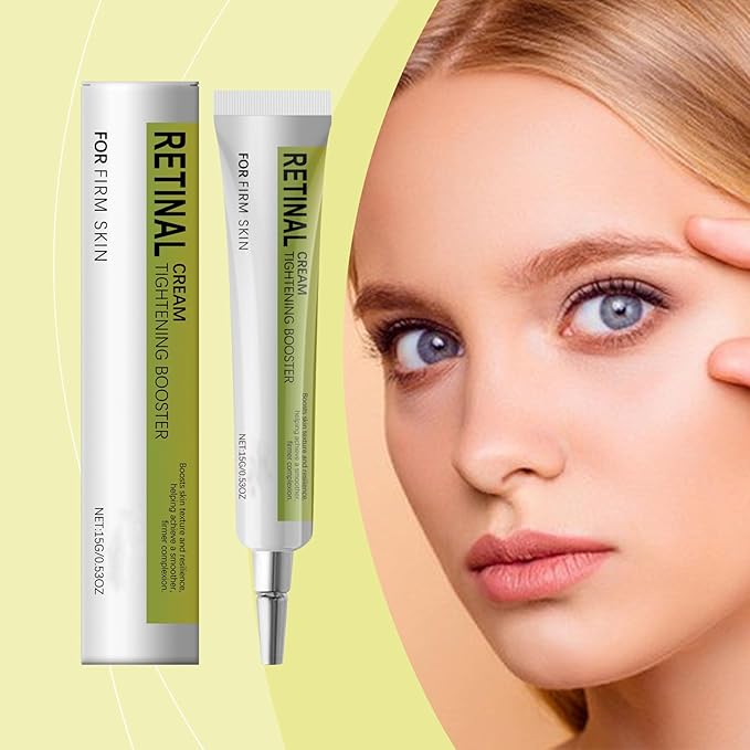 Soelegant Retinal Shot Tightening Booster for Firming Face & Eye Area, Dual Pack 15g Each, Wrinkle & Fine Line Care, Deep Hydration Cream with Retinaldehyde & Glycerin, Lightweight Non-Greasy Texture