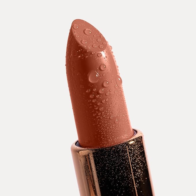 YENSA Vibrant Silk Hydrating Lip Stick - Long Lasting Lipstick with Hyaluronic Acid, Vitamin E & Super Oils - High Pigment Color & Semi Glossy Finish - Moisturizing Formula - Ignite (0.12 oz)