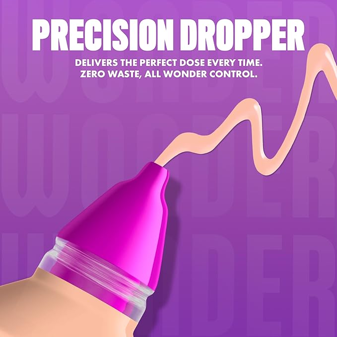 NYX PROFESSIONAL MAKEUP Make 'Em Wonder Liquid Foundation, 24HR Foundation Makeup With A Soft Matte Finish, Buildable Full Coverage - 05 Fair Ivory