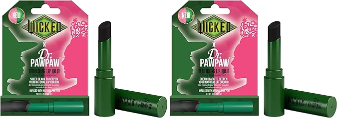 Dr. PawPaw Wicked Lip Balm - Bewitching - Natural Balm with Aloe Vera - Gluten Free Lip Moisturizer to Nourish, Soften and Hydrate - 0.1 oz (Pack of 2)