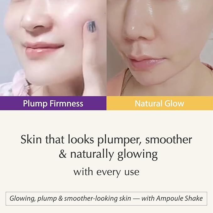 Shake-Activated Ampoule Serum Spray – Dual-Phase Plumping & Firming with Bakuchiol & Exosome (80ml)