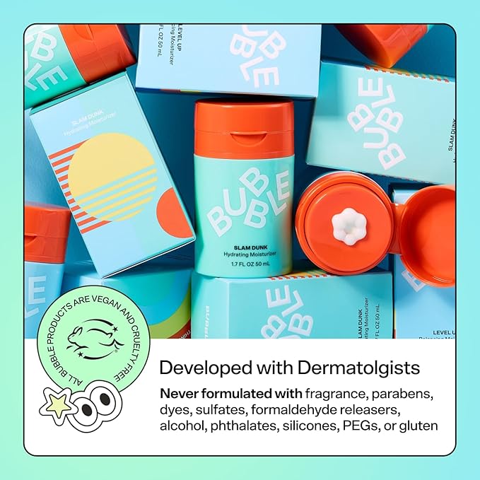 Bubble Skincare Knock Out 1.8% Salicylic Acid Acne Spot Treatment - Deep Cleansing Blemish Spot Treatment with Wintergreen & Willow Bark Extract - Clarifies & Calms Oily Skin (10ml)