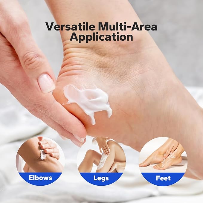 Urea Cream (5.29 Oz), Urea Cream 40 Percent with 2% Salicylic Acid, Foot Cream for Dry Cracked Heels and Feet, for Exfoliation, Skin Barrier Repair & Intensive Hydration