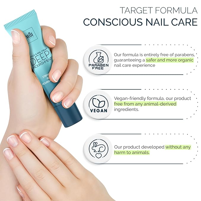 ZMOI Cuticle & Nail Cream Treament, Deep Nourishing - USA Made - Daily Repair Nail Care w/Organic Shea Butter, Jojoba Oil - Soften Cuticles, Strengthen Nails, Hydrating (Pack of 2)