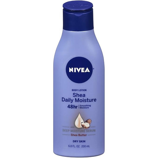 NIVEA Shea Daily Moisture Body Lotion 6.8 fl. oz. Bottle