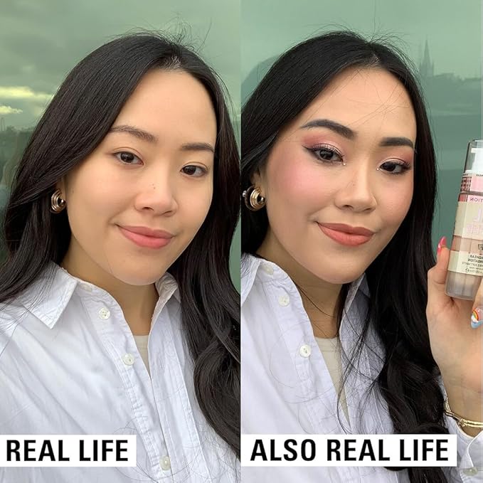 Revolution, IRL Filter Longwear Foundation, Soft & Breathable Formula, Medium to Full Coverage, Matte Finish, F1, 0.7 fl oz