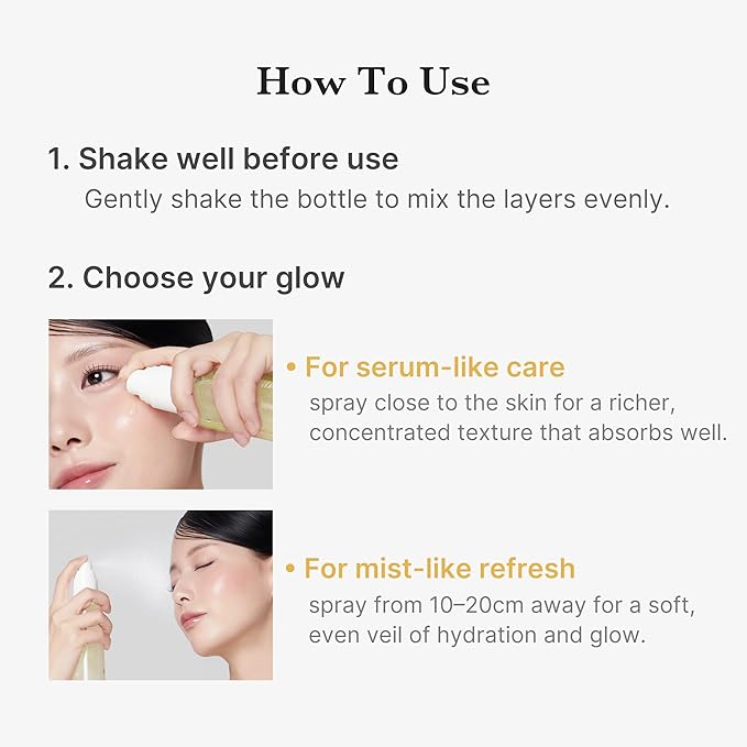 medicube Turmeric Vitamin Gold Jelly Mist Serum | 2-in-1 Daily Facial Spray and Serum | With Vitamin C, Turmeric, Panthenol for Hydrating, Calming Care | Lightweight, Refreshing Mist | Korean Skincare