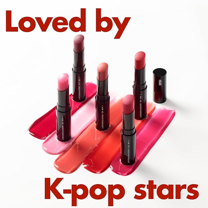 ISOI Bulgarian Rose Lip Treatment Balm (Berry Rose) – Hydrating & Tinted Lip Balm for Dry Lips, Korean Skincare (0.18 oz, 5g)
