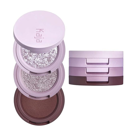 Kaja Beauty Bento Collection | Glitter + Shimmer + Matte | 20 Taro Bubble Tea - Mute Lavender | 2019 Best of Beauty Award in Glitter