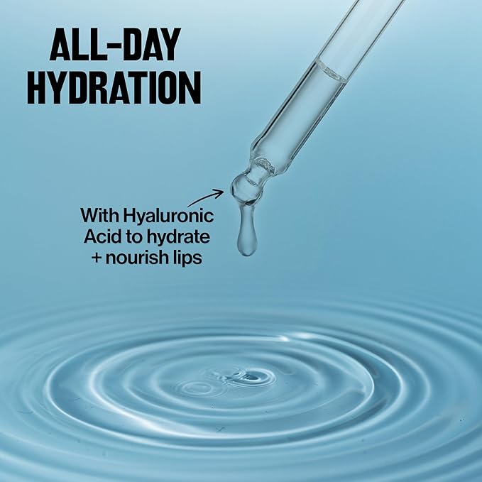 REVLON PhotoReady Instant Plump Serum, Plumping Gloss, Hydrating, Non-Sticky & High Shine Finish, 009 Lip Floaties, 0.25 fl oz