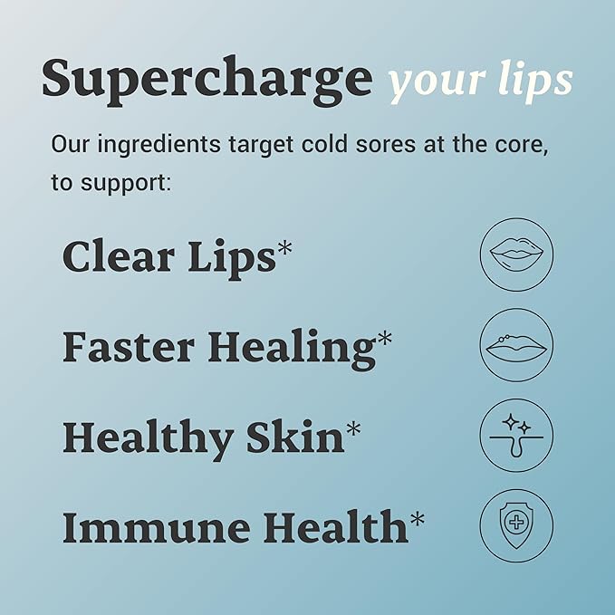 (3-Pack) Cold Sore Treatment For Lips With Immune Support | L-Lysine 1000mg Capsules, Chaga, Bee Propolis, Vitamin C, Zinc & Licorice Root Extract | Non-GMO, Vegetarian, 180 Capsules for Men and Women