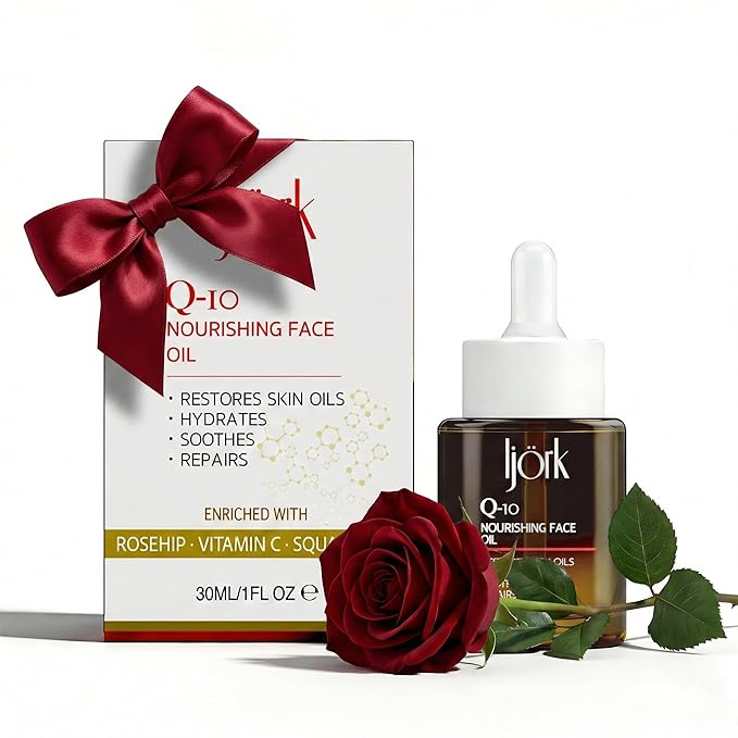 Q-10 Face Oil | 15 in 1 Powerful Anti-Aging Facial Oil with CoQ10, Vitamin C & E | Hydrating, Lightweight Oil for Radiant Skin