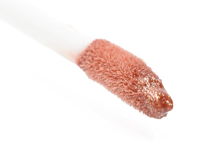 Bronze Jojoba Base Liquid Lip Gloss Talc & Paraben Free, No Animal Testing & Cruelty Free Lipstick Gloss
