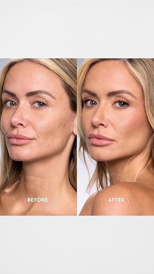 LAWLESS Women's Forget the Filler Skin-Plumping Line-Smoothing Foundation, 5L, light with warm-golden undertones, 1.0 Ounce