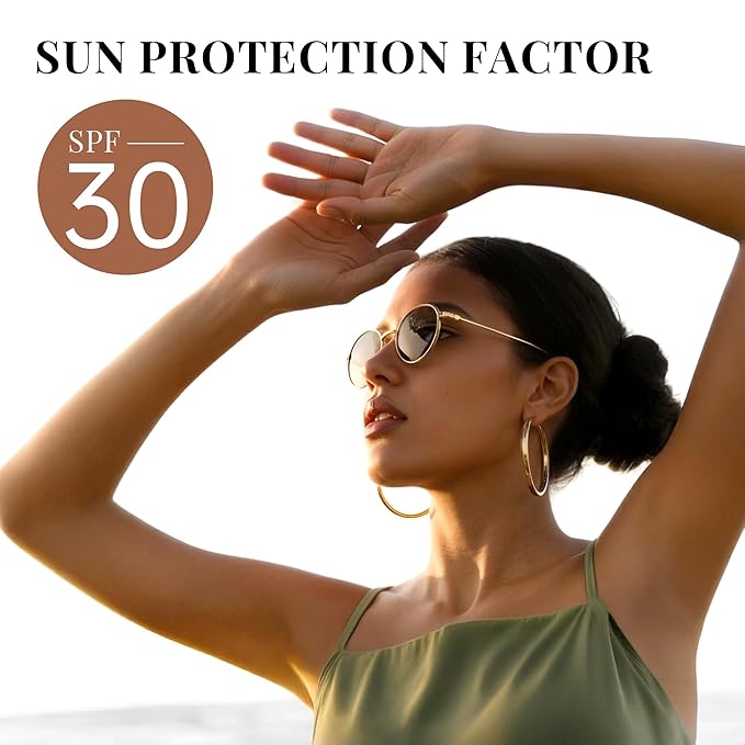 PHOFAY Matte Sunscreen Liquid Foundation SPF 30 (1.02 fl oz) - Long-Wearing Oil-Control, Concealing & Non-Greasy Buildable Coverage, Suitable for Most Skin Types, Daily & Outdoor Use (02#)