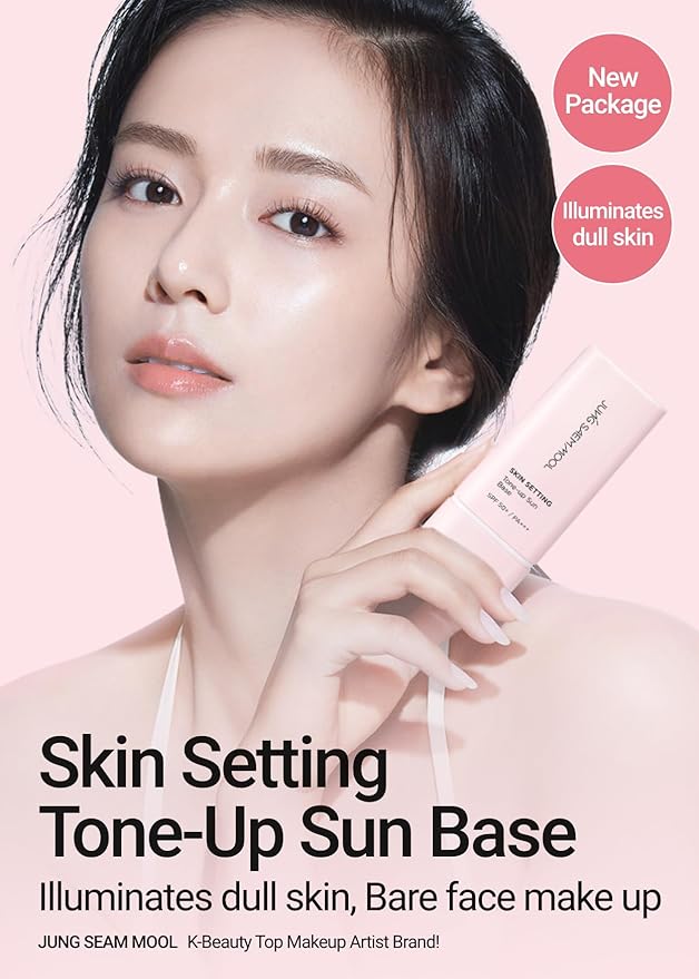 JUNG SAEM MOOL OFFICIAL] Skin Setting Tone up Sun Base | Weightless CC Cream | Makeup Artist Brand