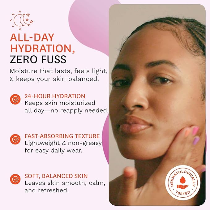 Fig.1 Ceramide Face Moisturizer for Women | Hydrating Daily Facial Moisturizer with Peptides, Hyaluronic Acid & Squalane | Lightweight, Non-Comedogenic, Fragrance-Free, Refillable – 1.7 fl oz