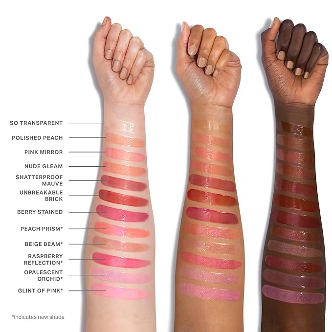 MORPHE Dripglass High Shine Lip Gloss - Semi-Sheer or Full Coverage Lip Color with Glass-Like Shine and Nonsticky Finish - Infused With Squalane & Vitamin E - Opalescent Orchid (0.13 Fl Oz)
