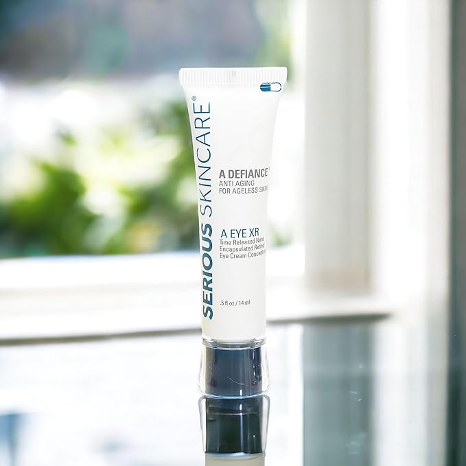 Serious Skincare - Retinol A Eye XR Under Eye Cream Concentrate - Reduce Fine Lines, Dark Circles & Puffiness - Daily Wrinkle Cream - Anti-Aging Skin Care Treatment for Women and Men - 0.5 oz