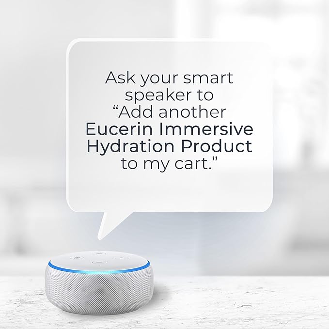 Eucerin Face Immersive Hydration Skin Care Set, Daily Face Lotion with SPF 30, 2.5 Fl Oz Bottle + Night Cream with Hyaluronic Acid, 2.5 Oz Bottle, Holiday Gifts for Self Care