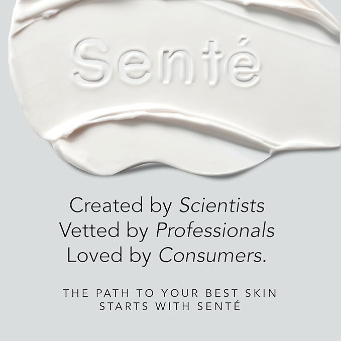 Senté HydraFirm Serum | Supports Collagen and Elastin Production | Restores Firmness and Plumps Skin | Formulated with Patented HSA and Peptides | 1 Fl Oz
