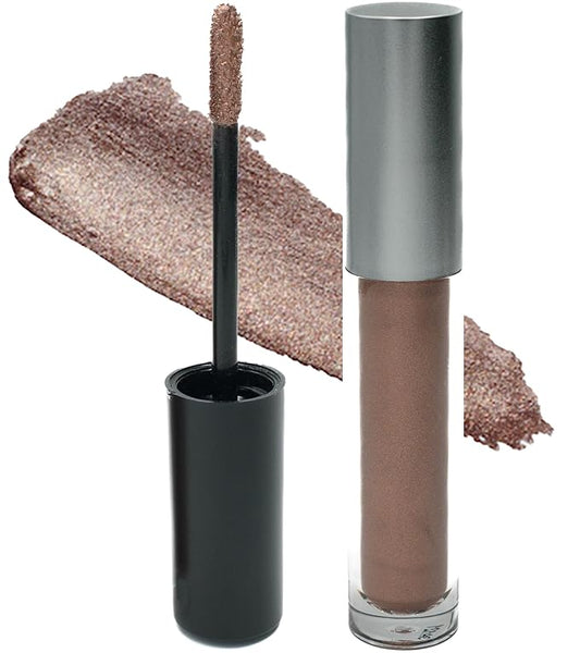 Burnt Bronze Shimmering Metallic Liquid to Powder Eyeshadow & Eyeliner, No Animal Testing & Cruelty Free