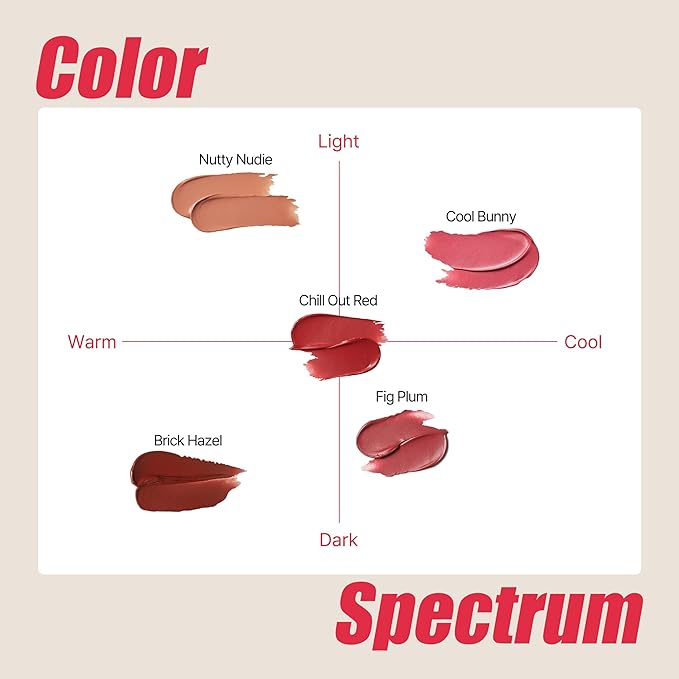 Touch in Sol Vegan Again Blur Core Lip Tint (#Cool Bunny) - Long Lasting, High Pigment Velvet Matte Lip Stain – Lightweight Smooth Blur Finish