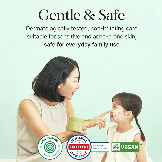 7 Relief Ampoule Pad (100 pads) – Quick Calming & Soothing Serum-Infused Toner Pads with 7 Herbal Blend, Moisturizing Comfort for Stressed and Sensitive Skin | Family-Friendly, Korean Skincare