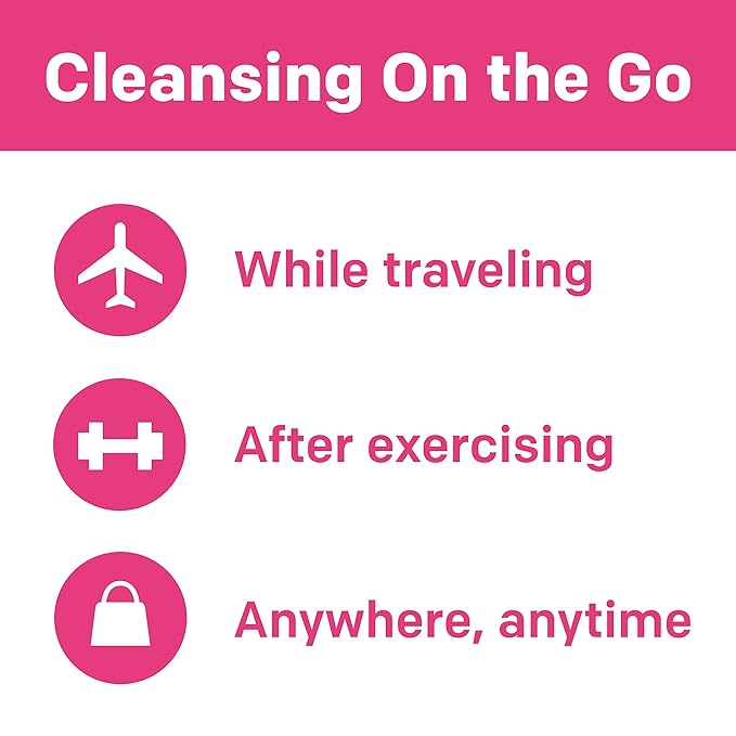 Almay Biodegradable Makeup Remover Pads, Micellar Gentle, Hypoallergenic, Fragrance-Free, Dermatologist & Ophthalmologist Tested, 80 Count