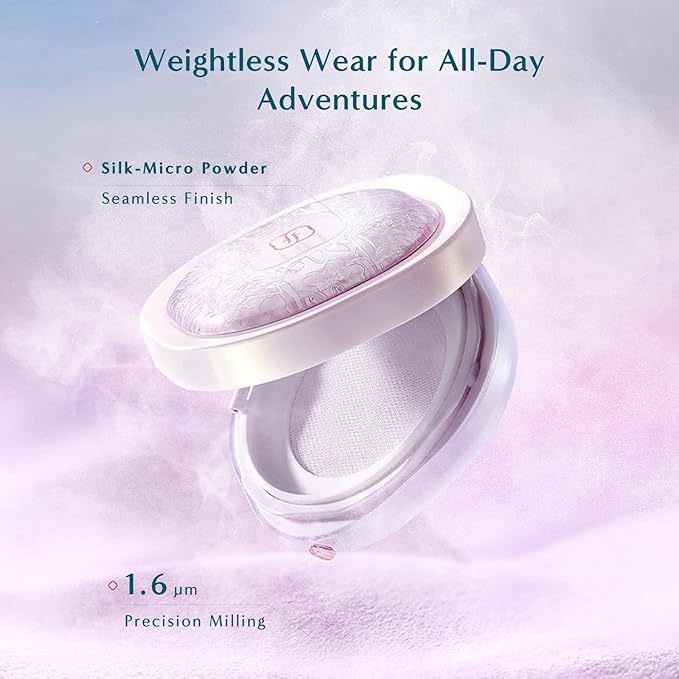 FLORASIS Flawless Jade Breathable Color Correcting Loose Powder (Limited Edition) (03 Mist, 1 Count)