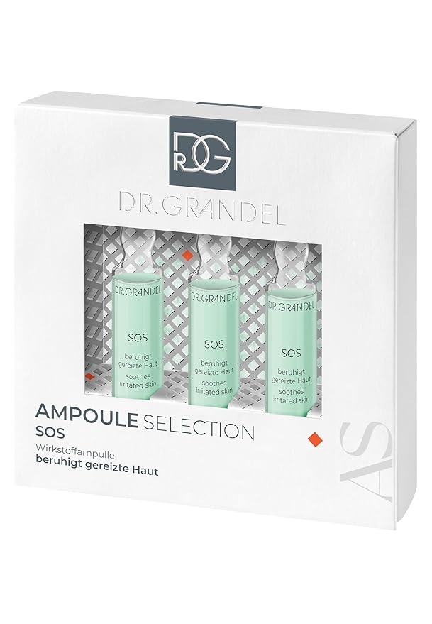 DR. GRANDEL SOS Ampoule I calming and regenerating, reduces irritation and redness