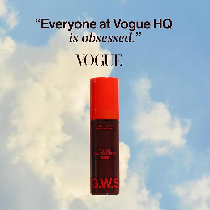 The One Daily Sun Cream SPF 30 – Hydrating Facial Sunscreen with Zinc, Niacinamide, Squalane & Sea Buckthorn | Mineral Daily Sun Protection for Face & Neck, Sensitive Skin Safe, 1 oz