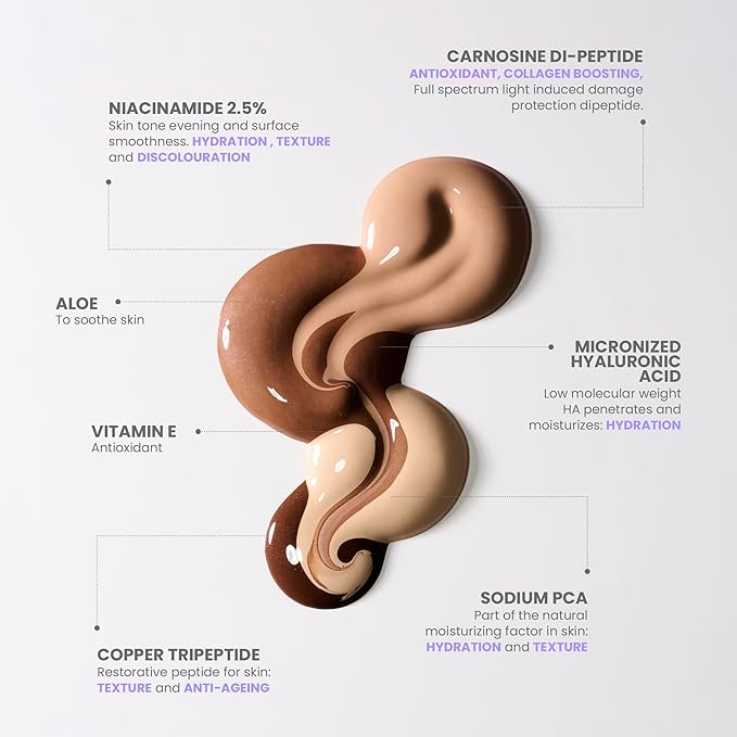Wonderskin Hyper-Bond Serum Foundation – Waterproof, Transfer-Proof, 24HR Longwear Face Makeup with Niacinamide & Hyaluronic Acid – Lightweight, Natural Finish, Vegan & Cruelty-Free (Moonstone)