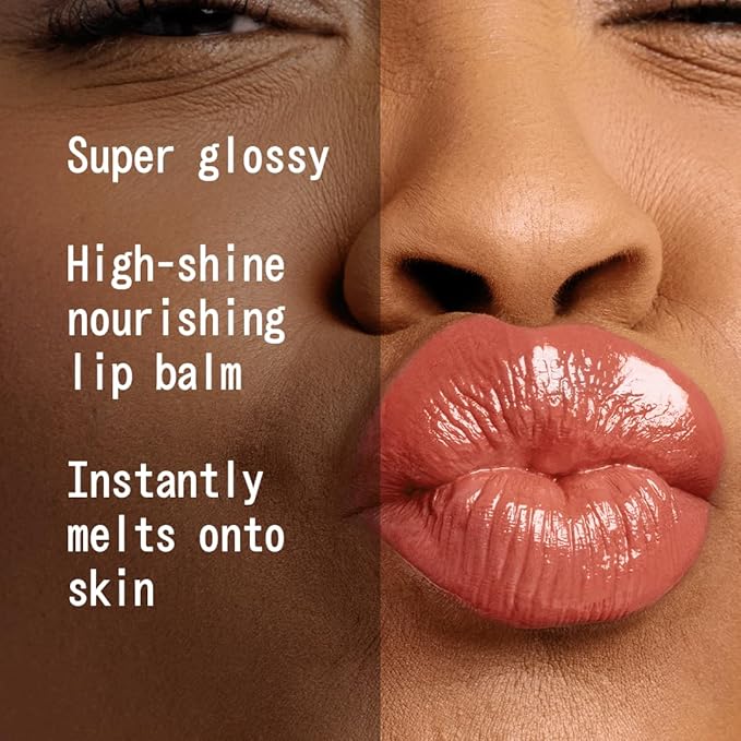 aboutface Cherry Pick Lip Color Butter – High-Shine, Hydrating Lip Balm with Pomegranate Flower Extract & Cherry Butter – Vegan, Cruelty-Free, Clean Beauty – 0.06 oz (Peach Punisher – Cinnamon Peach)